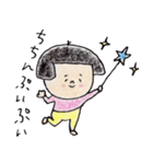 緩い控えめな日本のおかっぱ（個別スタンプ：28）