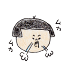 緩い控えめな日本のおかっぱ（個別スタンプ：32）