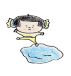緩い控えめな日本のおかっぱ（個別スタンプ：38）