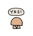 キノコとタケノコ（個別スタンプ：10）