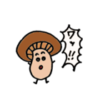 キノコとタケノコ（個別スタンプ：17）