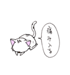 目つきの悪い猫 -サムライ語-（個別スタンプ：38）