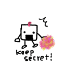 アフロちゃんと仲間たち（個別スタンプ：17）