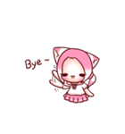 Pink Ling Cat（個別スタンプ：10）