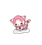 Pink Ling Cat（個別スタンプ：28）