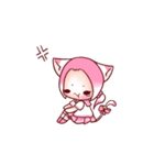Pink Ling Cat（個別スタンプ：30）