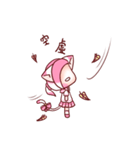 Pink Ling Cat（個別スタンプ：31）