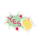 ファンシーおばけのカラフルな毎日（個別スタンプ：3）