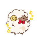 ふわもこひつじ（個別スタンプ：18）