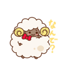 ふわもこひつじ（個別スタンプ：22）