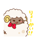 ふわもこひつじ（個別スタンプ：28）
