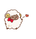 ふわもこひつじ（個別スタンプ：35）