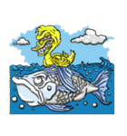 Great mix of funky stickers.（個別スタンプ：19）