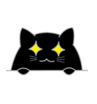 My life is black and white cat2（個別スタンプ：1）