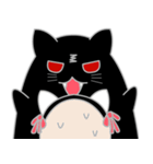 My life is black and white cat2（個別スタンプ：6）