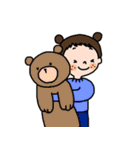 わたしがスタンプを描きましてん。（個別スタンプ：2）