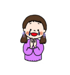 わたしがスタンプを描きましてん。（個別スタンプ：9）