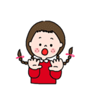 わたしがスタンプを描きましてん。（個別スタンプ：10）