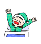 わたしがスタンプを描きましてん。（個別スタンプ：21）