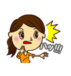 コレカラ女子（個別スタンプ：21）
