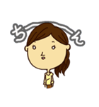 コレカラ女子（個別スタンプ：35）
