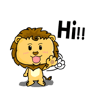 A cute lion (Seth1)（個別スタンプ：3）