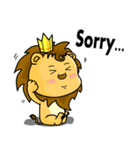 A cute lion (Seth1)（個別スタンプ：13）