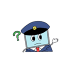 サイバー犯罪対策用スタンプ（個別スタンプ：35）