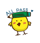 バラエティいたずらなひよこ（個別スタンプ：17）