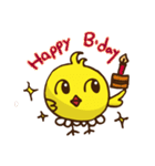 バラエティいたずらなひよこ（個別スタンプ：26）
