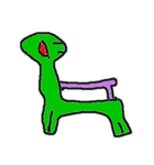 笑顔と面白い表現（個別スタンプ：14）