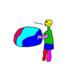 笑顔と面白い表現（個別スタンプ：23）