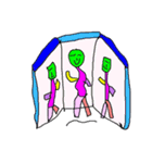 笑顔と面白い表現（個別スタンプ：24）