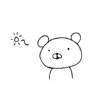 気分屋しろくま（個別スタンプ：25）
