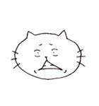 変顔のねこ（個別スタンプ：2）