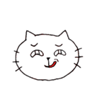 変顔のねこ（個別スタンプ：4）