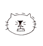 変顔のねこ（個別スタンプ：5）