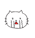 変顔のねこ（個別スタンプ：7）