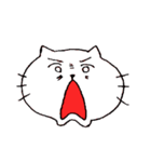 変顔のねこ（個別スタンプ：8）