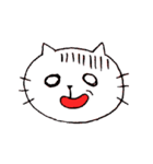変顔のねこ（個別スタンプ：9）