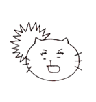 変顔のねこ（個別スタンプ：12）