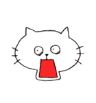 変顔のねこ（個別スタンプ：14）