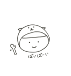 W Face！ 日々、かぶりもの（個別スタンプ：3）