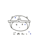 W Face！ 日々、かぶりもの（個別スタンプ：10）