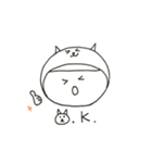 W Face！ 日々、かぶりもの（個別スタンプ：12）