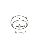W Face！ 日々、かぶりもの（個別スタンプ：18）