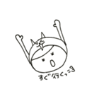 W Face！ 日々、かぶりもの（個別スタンプ：22）
