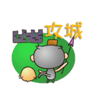 SW-M ＆ Smart-G 's Daily Life（個別スタンプ：4）