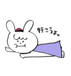 うさぎのちょこたスタンプ1（個別スタンプ：21）
