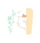 看護学生のネコ（個別スタンプ：26）
